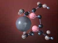 Binding mercury atom