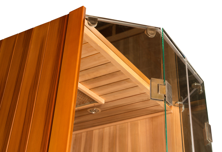 Clearlight Sanctuary 1 Infrared Sauna Glass Roof