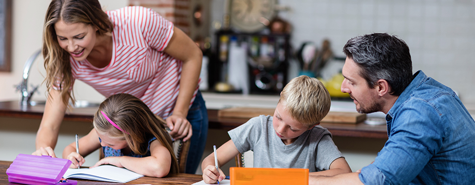 Parents-Helping-Young-Children-with-Homework Parents-Helping-Young-Children-with-Homework