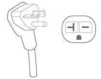 NEMA 6-20 Electrical Plug