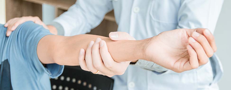 Doctor Checking Patient for Nerve Pain