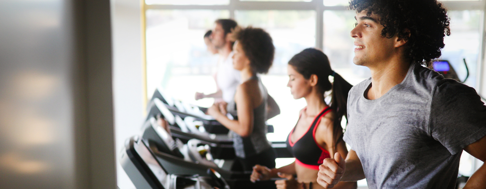 People Doing Cardio to Burn Fat Naturally