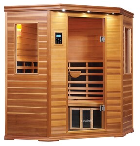 Front view of Clearlight Premier IS-C Infrared Sauna