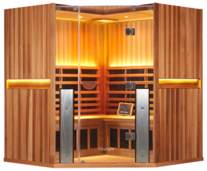 Front of Clearlight Sanctuary C Infrared Sauna