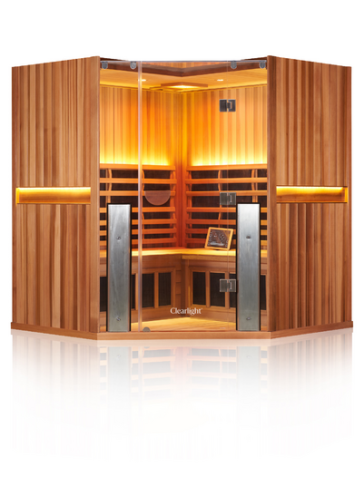 Clearlight Sanctuary C Full Spectrum 4-5 Person Infrared Sauna Corner Unit