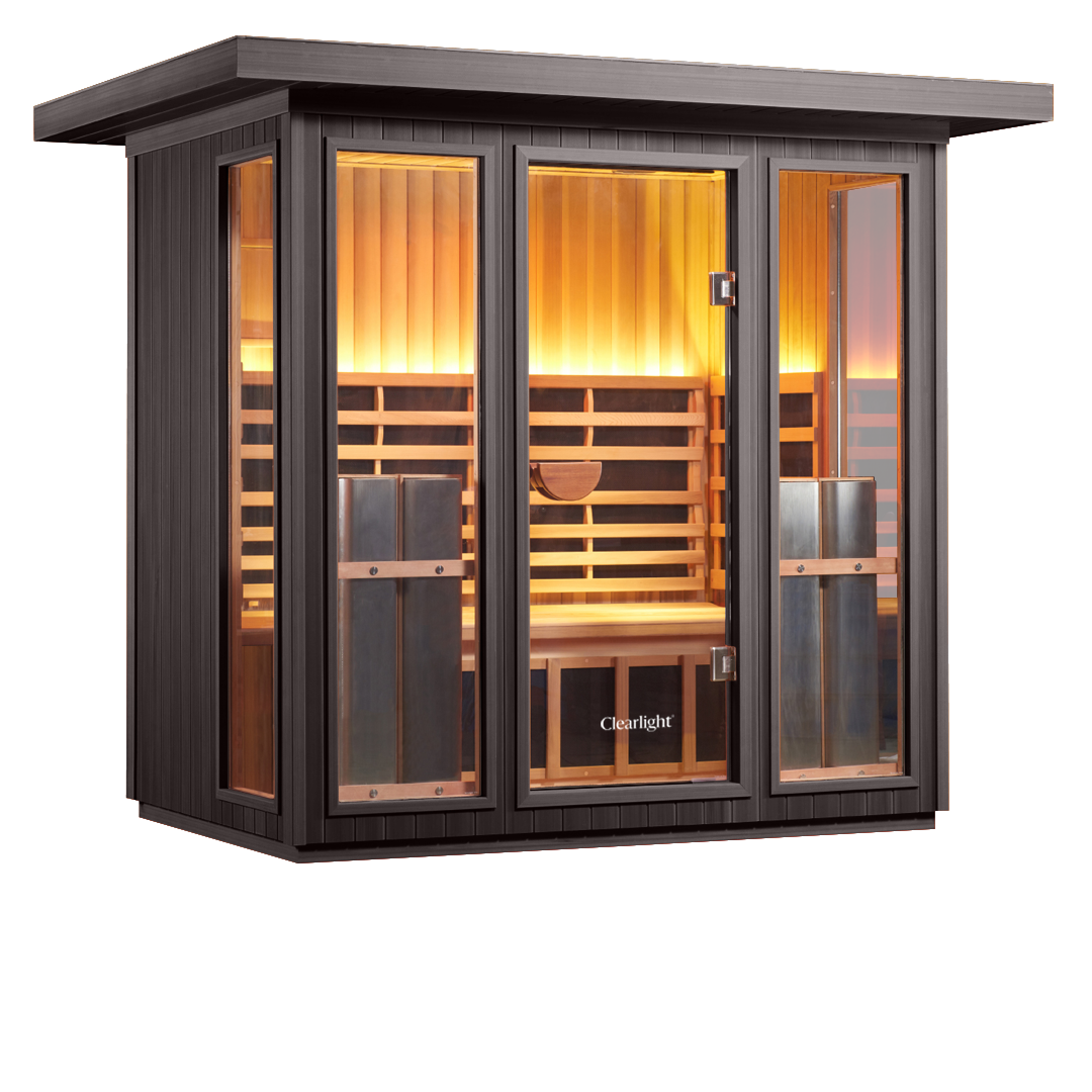 Clearlight Sanctuary Outdoor 5 Infrared Sauna Side View
