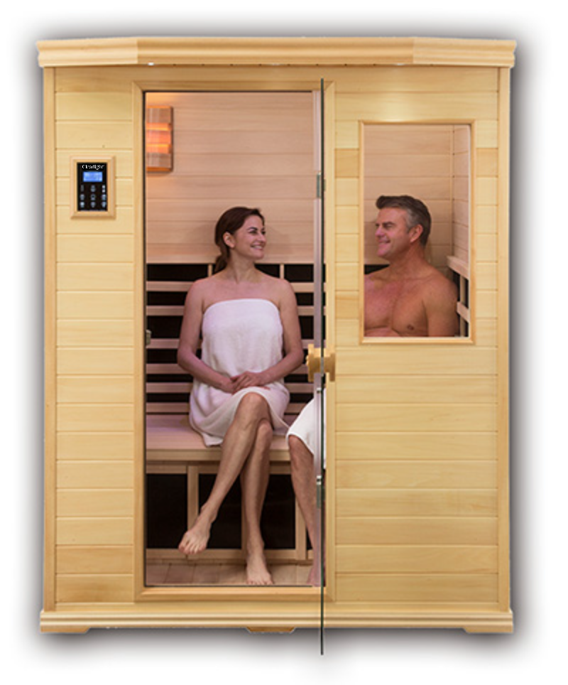 Couple in sauna