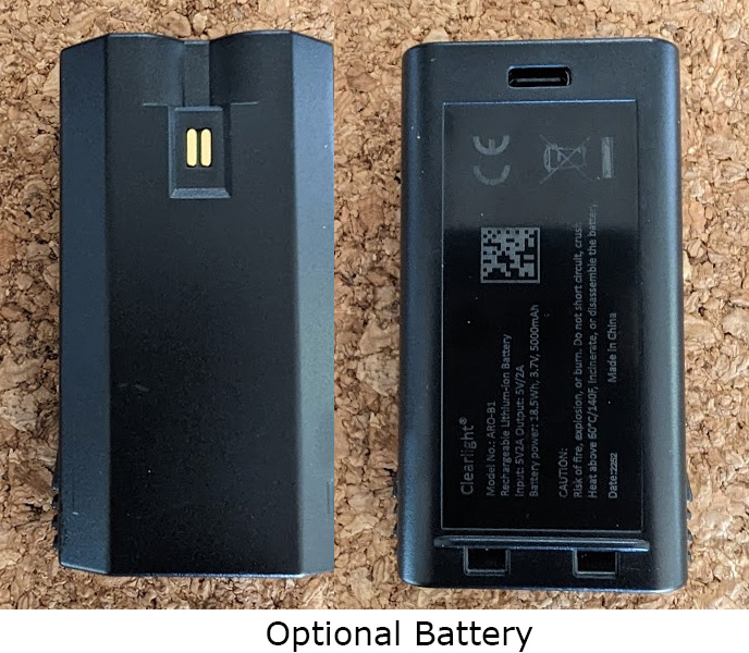 Aromatherapy Optional Battery