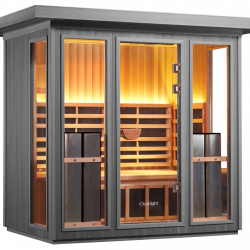 Sanctuary Outdoor 5 Quarter View No BK Dark 3-Hinge