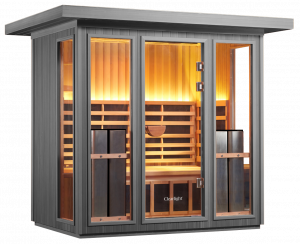 Sanctuary Outdoor 5 Quarter View No BK Dark 3-Hinge