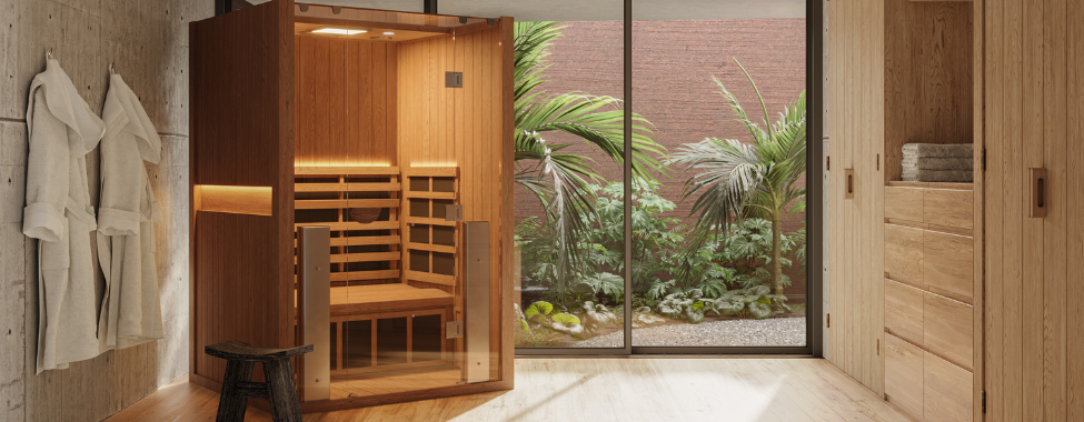 Clearlight Infrared Sauna in Massage Studio