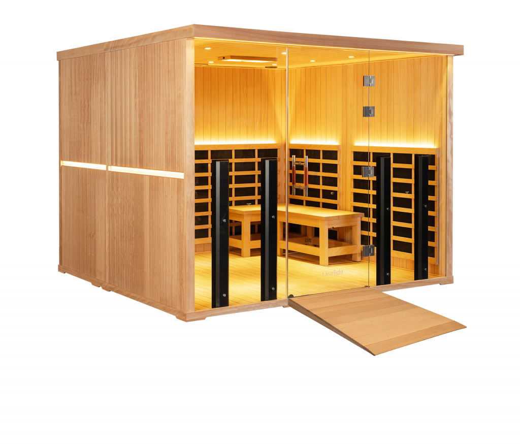 The Sanctuary Studio by Clearlight group sauna commercial business